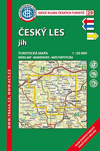 KČT 29 Český les jih 1:50 000