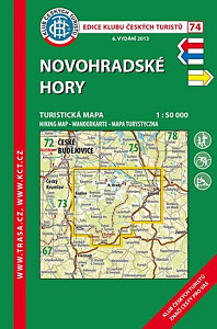 KČT 74 Novohradské hory 1:50 000