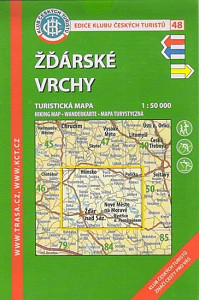 KČT 48 Žďárské vrchy 1:50 000