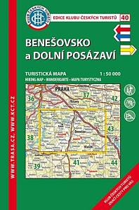 KČT 40 Benešovsko a Dolní Posázaví 1:50 000