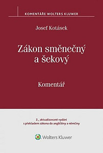 Zákon směnečný a šekový Komentář