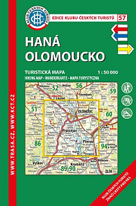 KČT 57 Haná Olomoucko 1:50 000