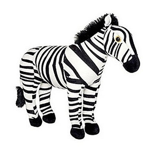 Plyšová zebra 20 cm