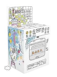 Sporák k vymalování