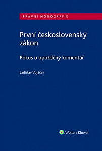 První československý zákon