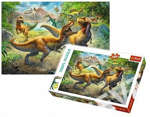 Puzzle Dinosauří souboj