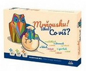 Společenská hra Mrňousku! Ukaž!, co víš?