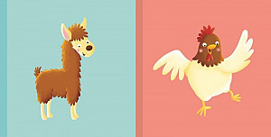 Dětská knížka Lama Sliepka