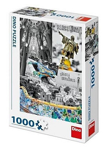 Puzzle 1000 Barcelona koláž