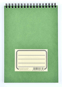 Kroužkový blok ZELENÁČ A5, 50 listů