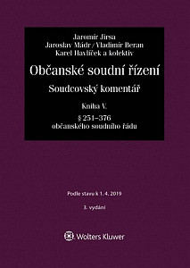 Občanské soudní řízení Kniha V.