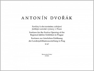 Fanfáry k slavnostnímu zahájení Jubilejní zemské výstavy Praze