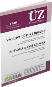 ÚZ č. 1348 - Vzorový účtový rozvrh pro podnikatele, rozvaha a výsledovka