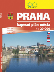 Praha kapesní plán města