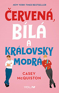 Červená, bílá a královsky modrá