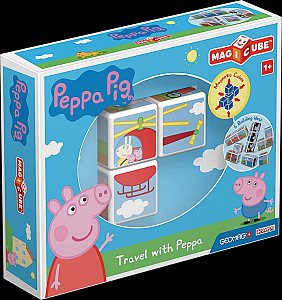 Stavebnice Peppa Pig Magicube Travel with Peppa