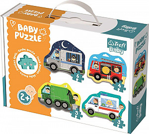 Baby puzzle Dopravní prostředky 4v1
