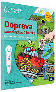 Kouzelné čtení - Samolepková knížka Doprava