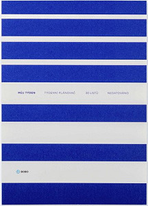 Nedatovaný plánovač Týdenní na výšku