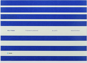 Nedatovaný plánovač Týdenní na šířku