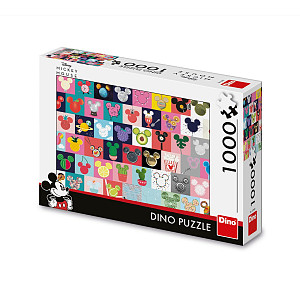 Puzzle 1000 Mickey uši