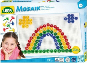 Mozaika klobouček krystal 120 ks