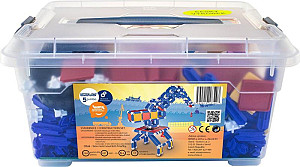 Stavebnice SEVA 5 Jumbo plast 1064 ks v plastové krabici