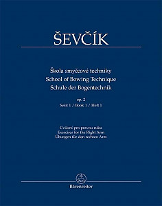 Škola smyčcové techniky op. 2, Sešit 1