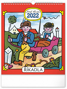 Nástěnný kalendář Josef Lada – Říkadla 2022