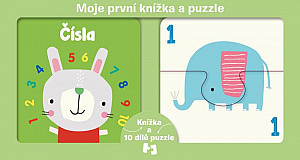 Moje první knížka a puzzle Čísla