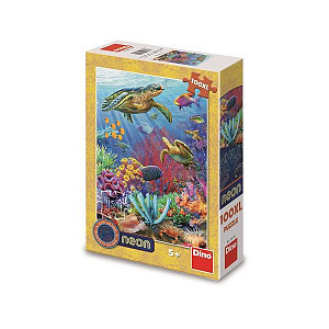 Puzzle neon Podmořský svět 100 XL