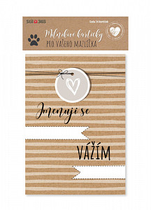 Milníkové kartičky Pro vašeho mazlíčka