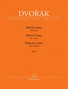 Biblické písně nižší hlas, op. 99