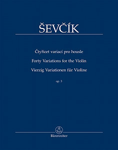 Čtyřicet variací pro housle op. 3