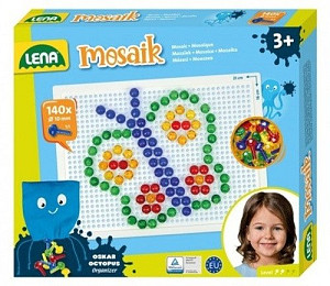 Mozaika klobouček krystal 140 ks