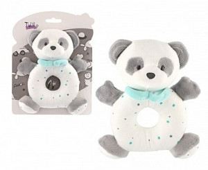 Chrastítko medvěd panda plyš