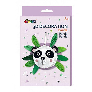 3D dekorace na zeď Panda