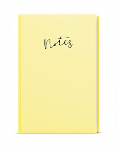 Notes linkovaný Pastel žlutá
