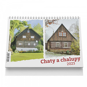 Chaty a chalupy 2023 - stolní kalendář