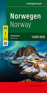 Norsko / Norwegen 1:600 000 automapa