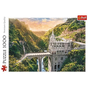 Puzzle Svatyně Las Lajas, Kolumbie 1000 dílků