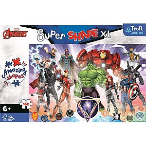 Puzzle Super Shape XL Avengers 160 dílků