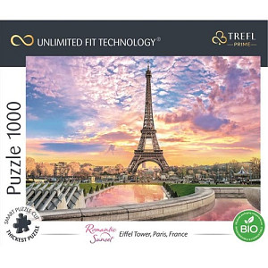 Eiffelova věž, Paříž, Francie 1000 dílků