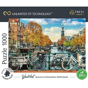 Puzzle Podzim v Amsterdamu 1000 dílků