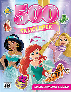 Samolepková knížka 500 Disney Princezny