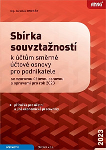 Sbírka souvztažností k účtům směrné účtové osnovy pro podnikatele 2023