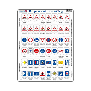 Puzzle 48 Dopravní značky deskové