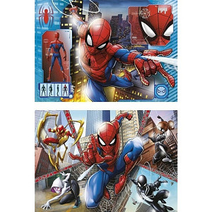 Puzzle Spiderman Do akce 2x60 dílků