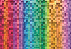 Puzzle ColorBoom Pixel 1500 dílků