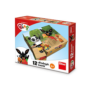 Dřevěné kostky Bing